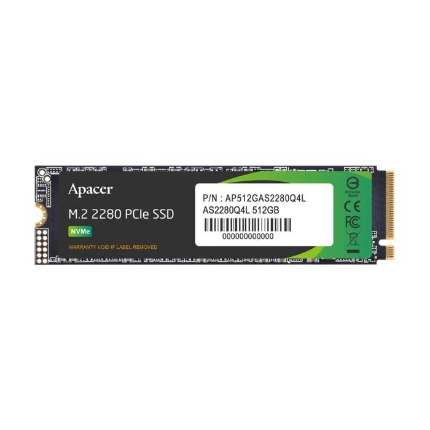 Εικόνα της Δίσκος SSD Apacer AS2280Q4L 512GB M.2 NVMe Gen4