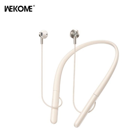 Εικόνα της Ακουστικά Neckband BT WK WG-01 Λευκό