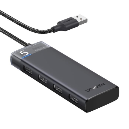 Εικόνα της USB 3.2 Hub 4 Θέσεων UGREEN 15548 Γκρι