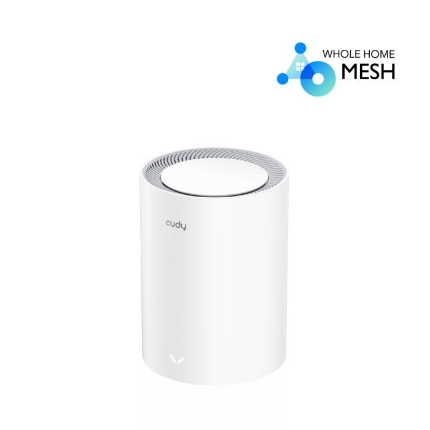 Εικόνα της Mesh Cudy M3000 V2.0 Wi-Fi6 AX3000 White (1-Pack)