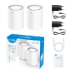 Εικόνα της Mesh Cudy M3000 V2.0 Wi-Fi6 AX3000 White (2-Pack)