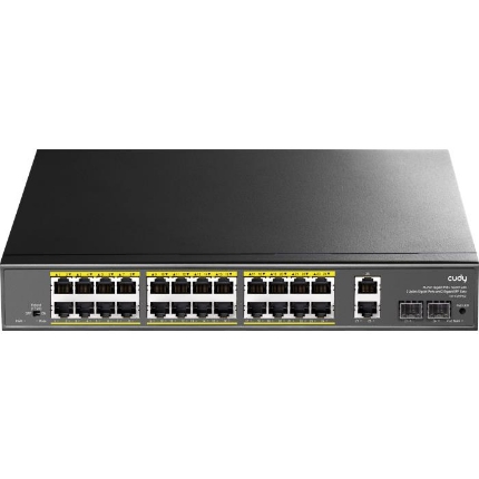 Εικόνα της Switch 26 Θέσεων PoE Cudy GS1026PS2 Gigabit