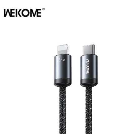 Εικόνα της Καλώδιο Φόρτισης WK WDC-33 USB-C σε Lightning PD 35W 1m Μαύρο