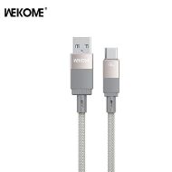 Εικόνα της Καλώδιο Φόρτισης WK WDC-45 USB σε USB-C 66W 1m Γκρι