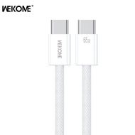 Εικόνα της Καλώδιο Φόρτισης WK WDC-21 USB-C σε USB-C PD 65W 1m Λευκό