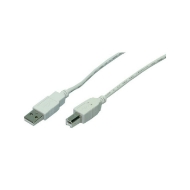 Εικόνα της Καλώδιο USB 2.0 σε USB-B M/M LogiLink CU0007 2m Γκρι