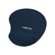 Picture of Mousepad GEL LogiLink ID00027B, with Wrist Rest Blue