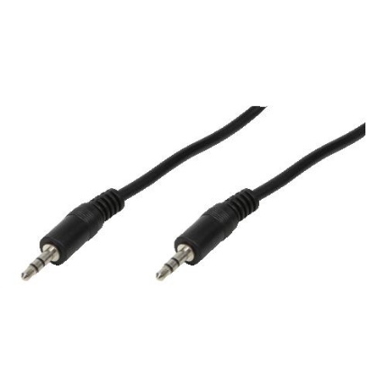 Picture of Audio Cable 3.5mm M/M LogiLink CA1052 5m Black