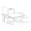 Picture of Footrest LogiLink EO0007, Adjustable