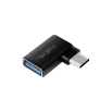 Εικόνα της Αντάπτορας USB-C σε USB M/F 90 Μοιρών LogiLink AU0055