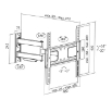 Εικόνα της Βάση Τηλεόρασης Επιτοίχια LogiLink BP0014 32"-55"