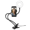 Picture of Ring Light 8.5cm with Clip LogiLink AA0150,  for Smartphone