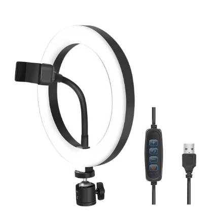 Picture of Ring Light 20cm LogiLink AA0151, for Smartphone