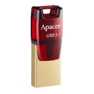 Picture of USB Stick Apacer AH180 32GB USB 3.1 Gen 1/USB-C Red