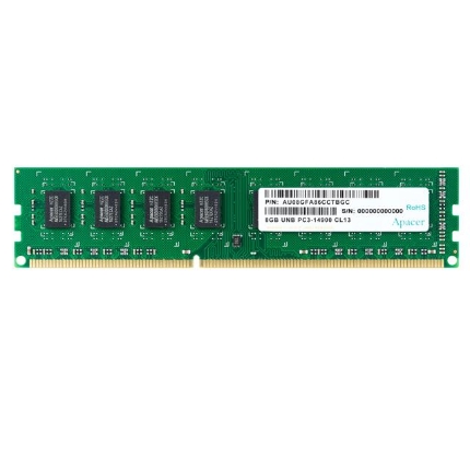 Εικόνα της Μνήμη RAM Apacer 4GB 1600MHz CL11 DDR3 DIMM