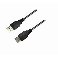 Εικόνα της Καλώδιο USB 2.0 M/F Aculine USB-003 5m Μαύρο