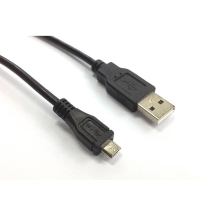 Εικόνα της Καλώδιο USB 2.0 σε Micro USB M/M Aculine USB-010 1.8m Μαύρο