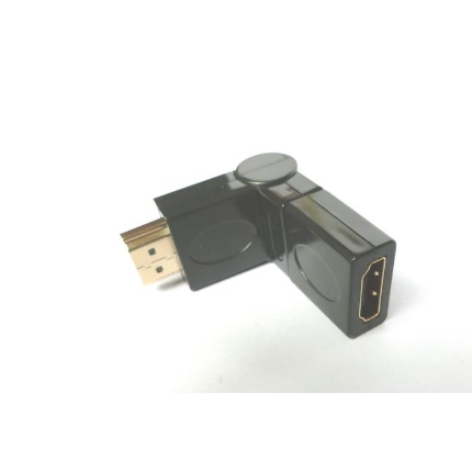 Εικόνα της Αντάπτορας HDMI M/F 180 Μοιρών Aculine AD-037