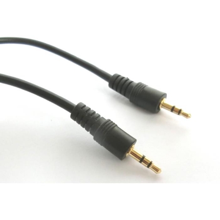 Picture of Audio Cable 3.5mm M/M Aculine AU-004 3m Black