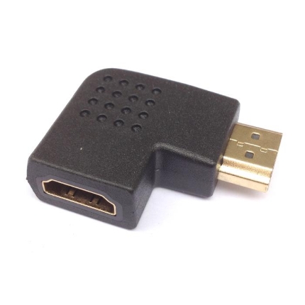 Εικόνα της Αντάπτορας HDMI M/F 90 Μοιρών Aculine AD-030