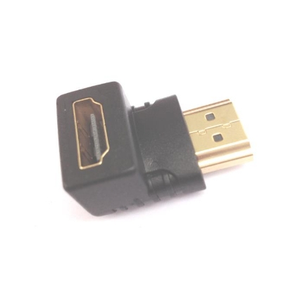 Εικόνα της Αντάπτορας HDMI M/F 90 Μοιρών Aculine AD-028