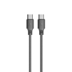 Εικόνα της Καλώδιο Φόρτισης WK WDC-106 USB-C σε USB-C 1m Μαύρο