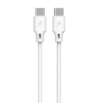 Εικόνα της Καλώδιο Φόρτισης WK WDC-106  USB-C σε USB-C 1m Λευκό