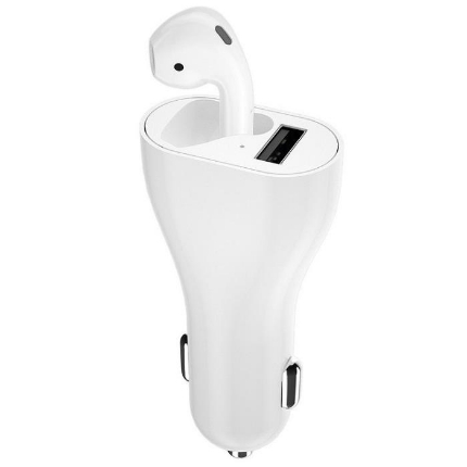 Picture of Car Charger WK P13,with True Wireless Earphone