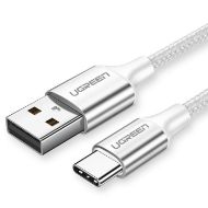 Εικόνα της Καλώδιο Φόρτισης UGREEN US288 60126 USB σε USB-C 1m Ασημί