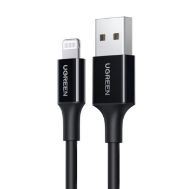 Εικόνα της Καλώδιο Φόρτισης UGREEN US155 80822 USB σε Lightning 1m Μαυρό