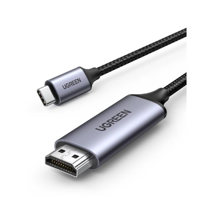 Εικόνα της Καλώδιο USB-C σε HDMI M/M UGREEN MM142 50570 1.5m Γκρι