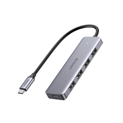 Εικόνα της USB-C 3.0 Hub 4 Θέσεων UGREEN CM219 70336 Γκρί