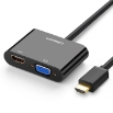 Εικόνα της Μετατροπέας HDMI σε VGA/HDMI UGREEN CM101 40744