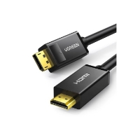 Εικόνα της Καλώδιο DP σε HDMI M/M UGREEN DP101 10238 1m Μαύρο