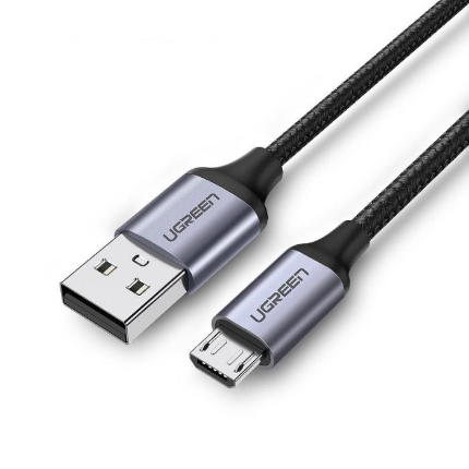 Picture of Charging Cable UGREEN US290 60148 USB to Micro USB 2m Gray