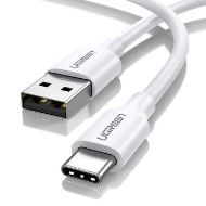 Εικόνα της Καλώδιο Φόρτισης UGREEN US287 60123 USB σε USB-C 2m Λευκό