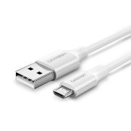 Εικόνα της Καλώδιο Φόρτισης UGREEN US289 60143 USB σε Micro Usb 2m Λευκό