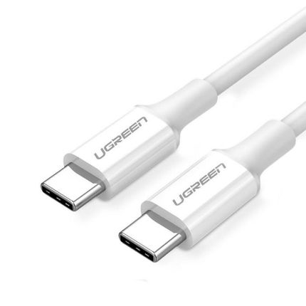 Picture of Charging Cable UGREEN US264 60518 USB-C to USB-C PD 60W 1m White