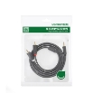 Εικόνα της Καλώδιο Ήχου 3.5mm σε 2xRCA M/M UGREEN AV116 10749 1m Μαύρο