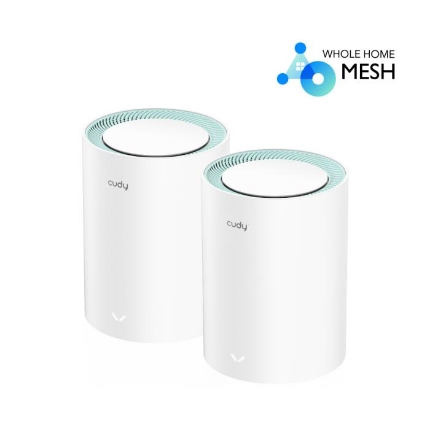 Εικόνα της Mesh Cudy M1300 Wi-Fi AC1200 Gigabit (2-Pack)