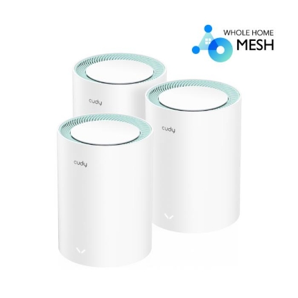 Εικόνα της Mesh Cudy M1300 Wi-Fi AC1200 Gigabit (3-Pack)