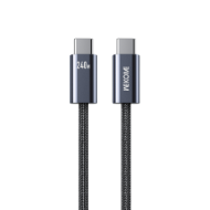 Εικόνα της Καλώδιο Φόρτισης WK WDC-23 USB-C σε USB-C PD 240W 1m Μαύρο