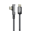 Εικόνα της Καλώδιο Φόρτισης WK WDC-43 USB-C σε USB-C PD 65W 1m Μαύρο