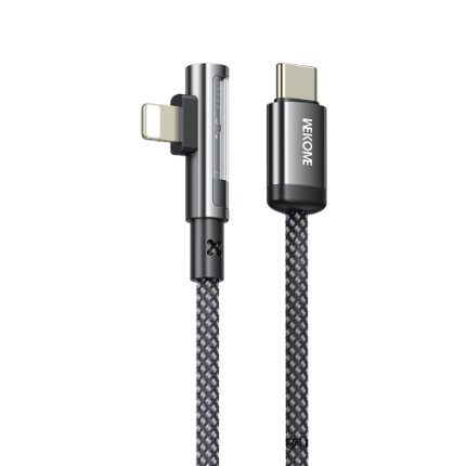 Picture of Charging Cable WK WDC-42 USB-C to Lightning PD 35W 1m Grey