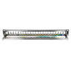 Εικόνα της Patch Panel Keystone Jacks Logilink 1U 24 Θέσεων NK4058 19'' με Διαχειριστή Καλωδίων