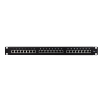 Εικόνα της Patch Panel CAT6 RJ45 Logilink 1U 24 Θέσεων NP0055 Θωρακισμένο 19''